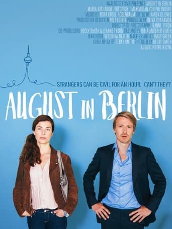 Movie poster for August in Berlin
