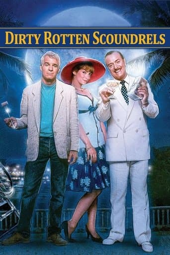 Movie poster for Dirty Rotten Scoundrels