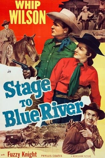 Movie poster for Stage to Blue River
