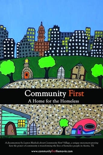 Movie poster for Community First, A Home for the Homeless