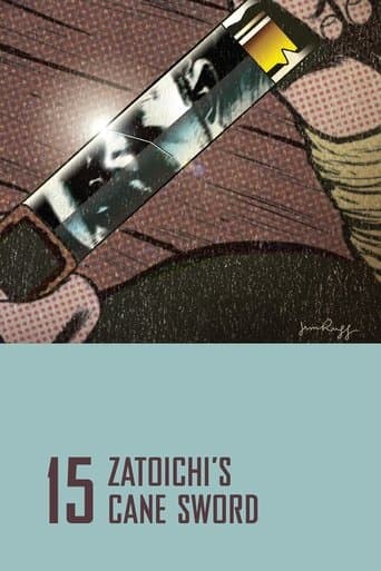 Movie poster for Zatoichi's Cane Sword