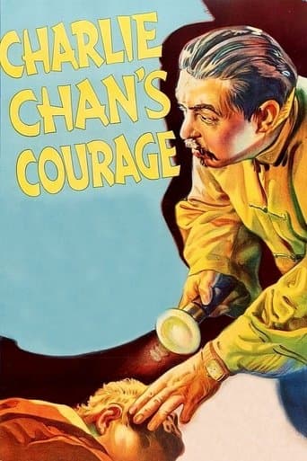 Movie poster for Charlie Chan's Courage