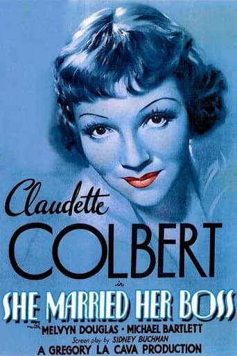 Movie poster for She Married Her Boss