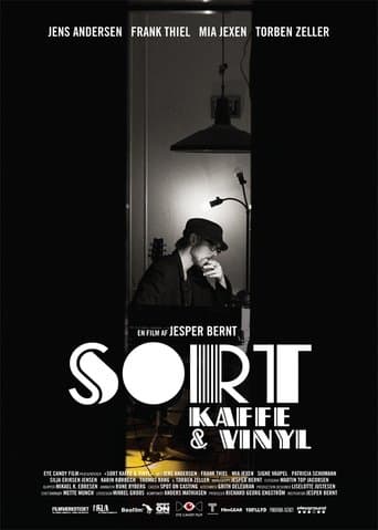 Movie poster for Sort kaffe & vinyl