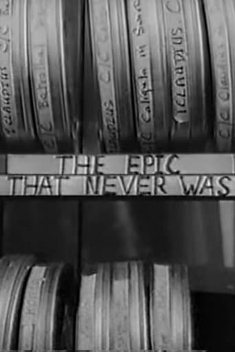 Movie poster for The Epic That Never Was