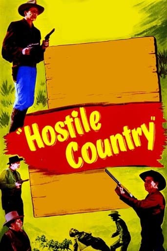 Movie poster for Hostile Country