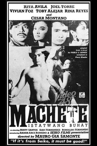 Movie poster for Machete: Istatwang Buhay