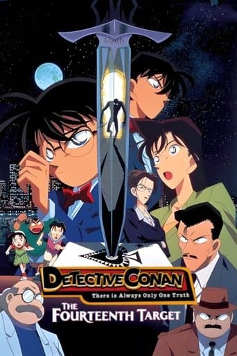 Movie poster for Case Closed: The Fourteenth Target