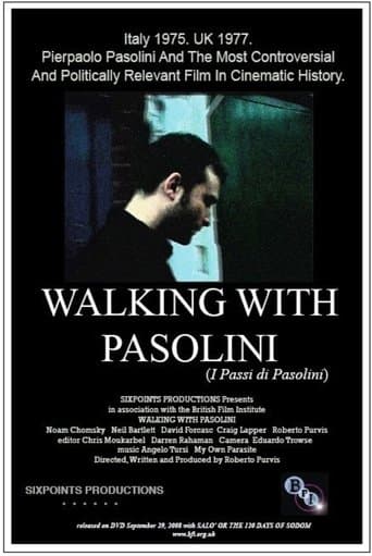 Movie poster for Walking with Pasolini