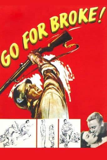 Movie poster for Go for Broke!