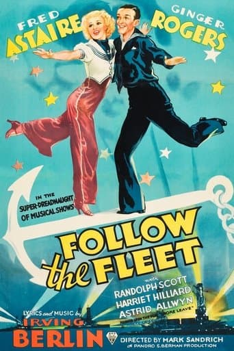 Movie poster for Follow the Fleet