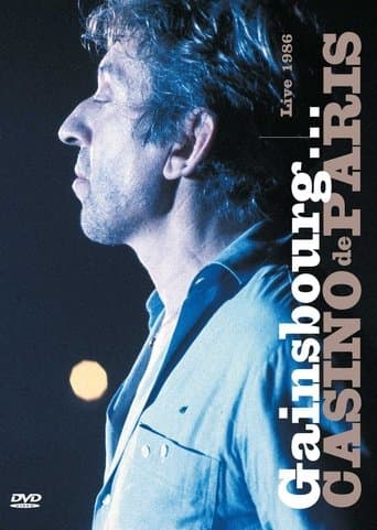 Movie poster for Gainsbourg... Casino de Paris 1986