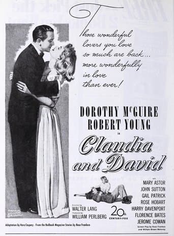 Movie poster for Claudia and David