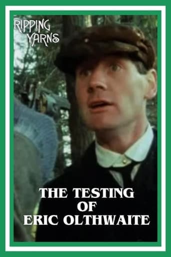 Movie poster for The Testing of Eric Olthwaite