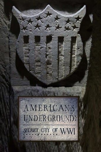 Movie poster for Americans Underground: Secret City of WWI