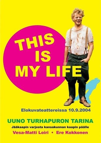 Movie poster for Uuno Turhapuro – This Is My Life