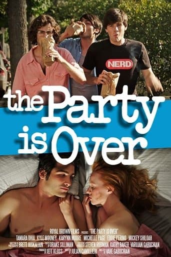 Movie poster for The Party Is Over
