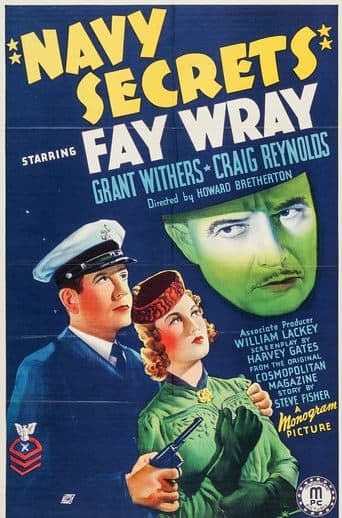 Movie poster for Navy Secrets