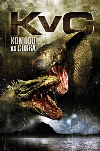 Movie poster for Komodo vs. Cobra