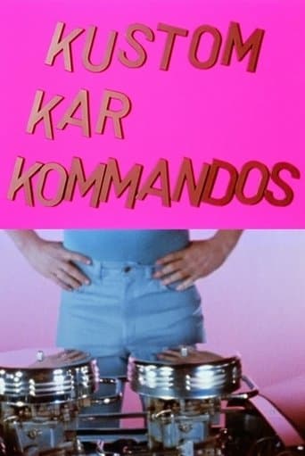 Movie poster for Kustom Kar Kommandos