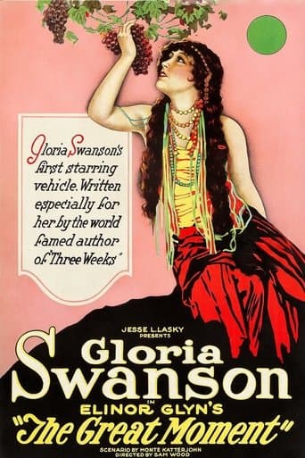 Movie poster for The Great Moment