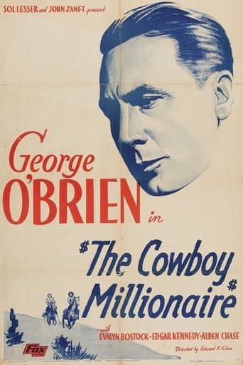 Movie poster for The Cowboy Millionaire