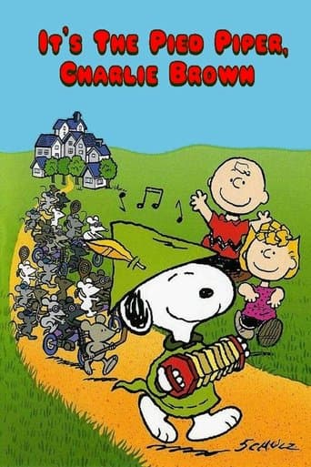 Movie poster for It's the Pied Piper, Charlie Brown