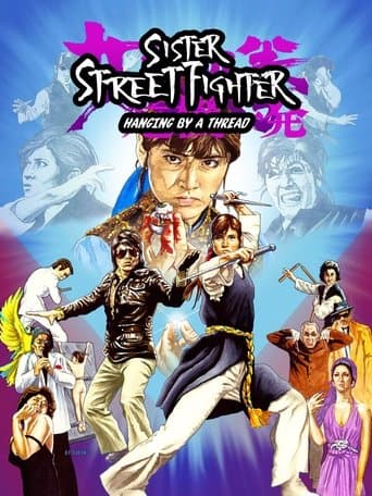 Movie poster for Sister Street Fighter: Hanging by a Thread