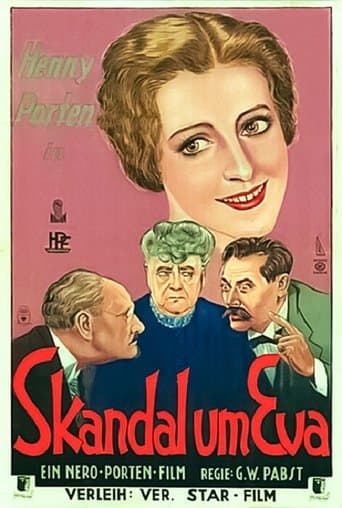 Movie poster for Scandalous Eva