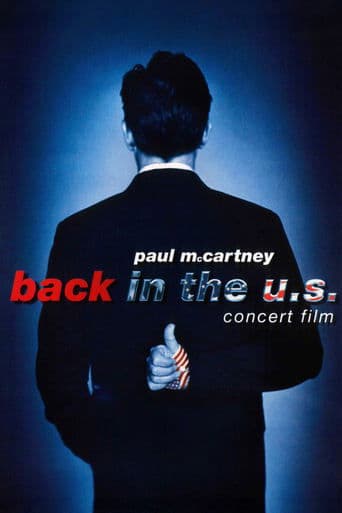 Movie poster for Paul McCartney: Back in the U.S.