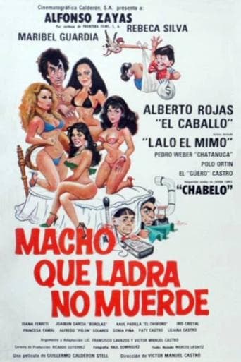 Movie poster for Macho que ladra no muerde