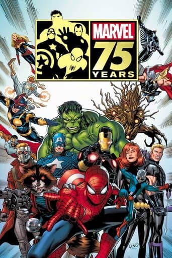 Movie poster for The Marvel Universe Expands: Marvel 75th Anniversary