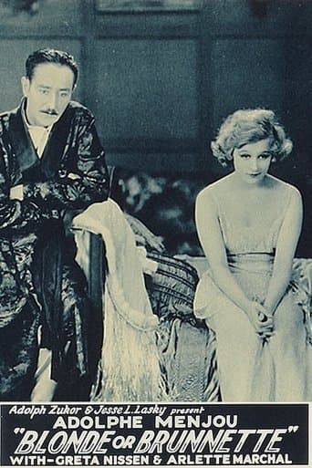 Movie poster for Blonde or Brunette