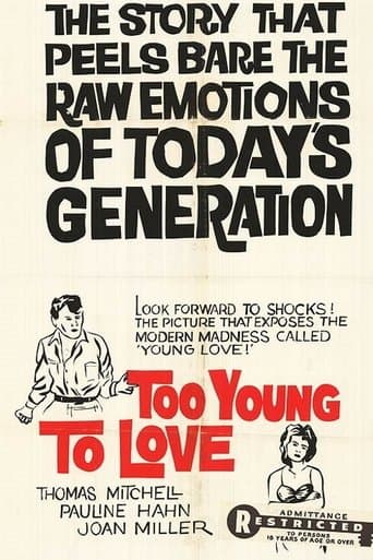 Movie poster for Too Young to Love