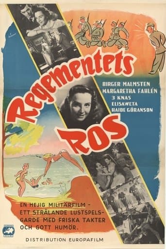 Movie poster for Regementets ros