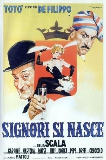 Movie poster for Signori si nasce
