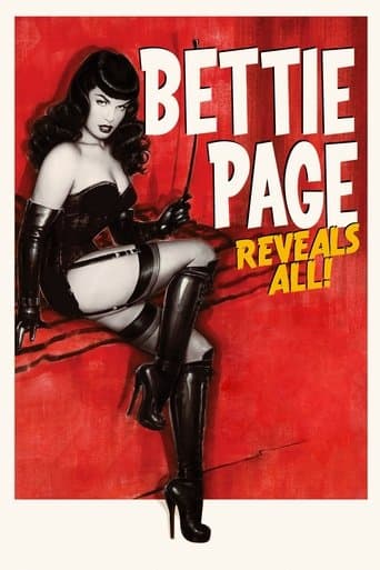 Movie poster for Bettie Page Reveals All