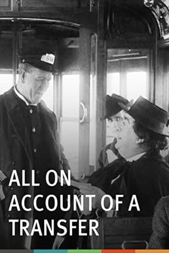 Movie poster for All on Account of a Transfer