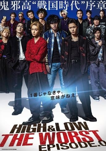 Movie poster for HiGH&LOW THE WORST Episode.0