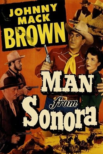 Movie poster for Man from Sonora