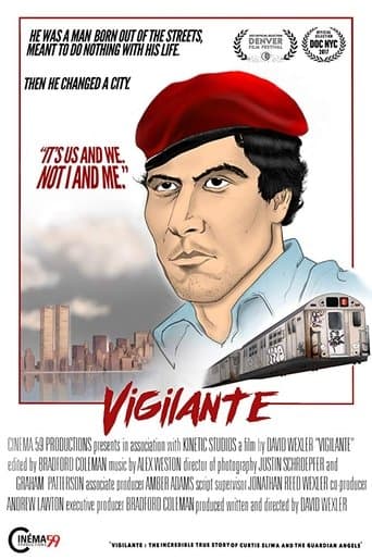 Movie poster for Vigilante: The Incredible True Story of Curtis Sliwa & the Guardian Angels