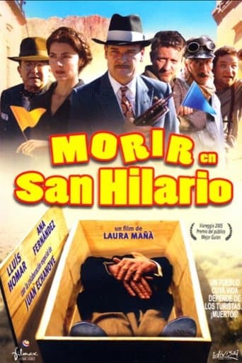 Movie poster for To Die in San Hilario