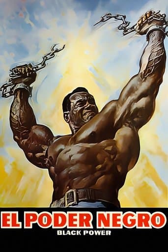 Movie poster for El poder negro (Black power)