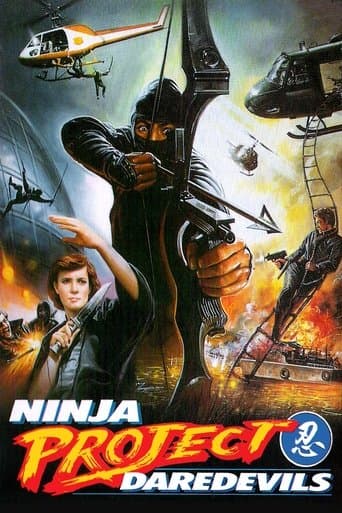 Movie poster for Ninja Project Daredevils