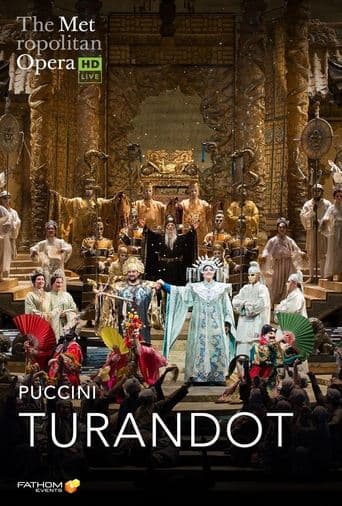 Movie poster for The Metropolitan Opera: Turandot