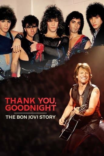 Movie poster for Thank You, Goodnight - The Bon Jovi Story