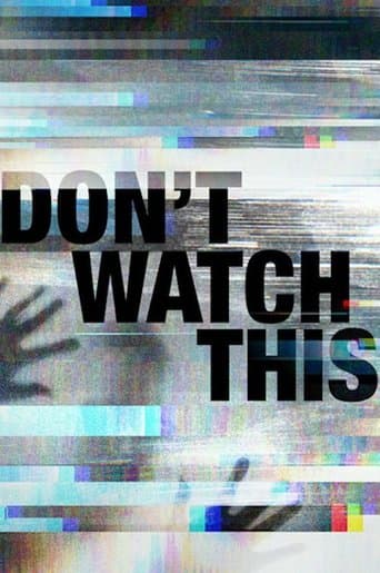 Movie poster for Don't Watch This