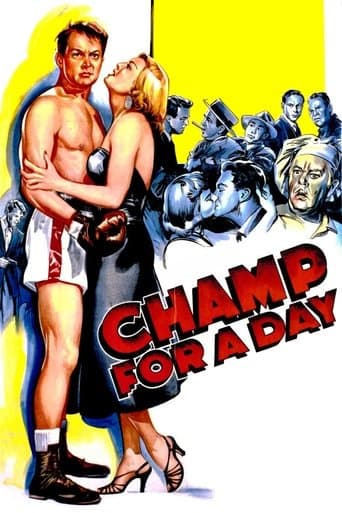 Movie poster for Champ for a Day