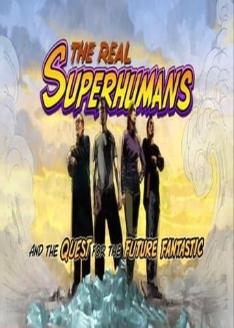Movie poster for The Real Superhumans and the Quest for the Future Fantastic
