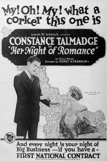Movie poster for Her Night of Romance